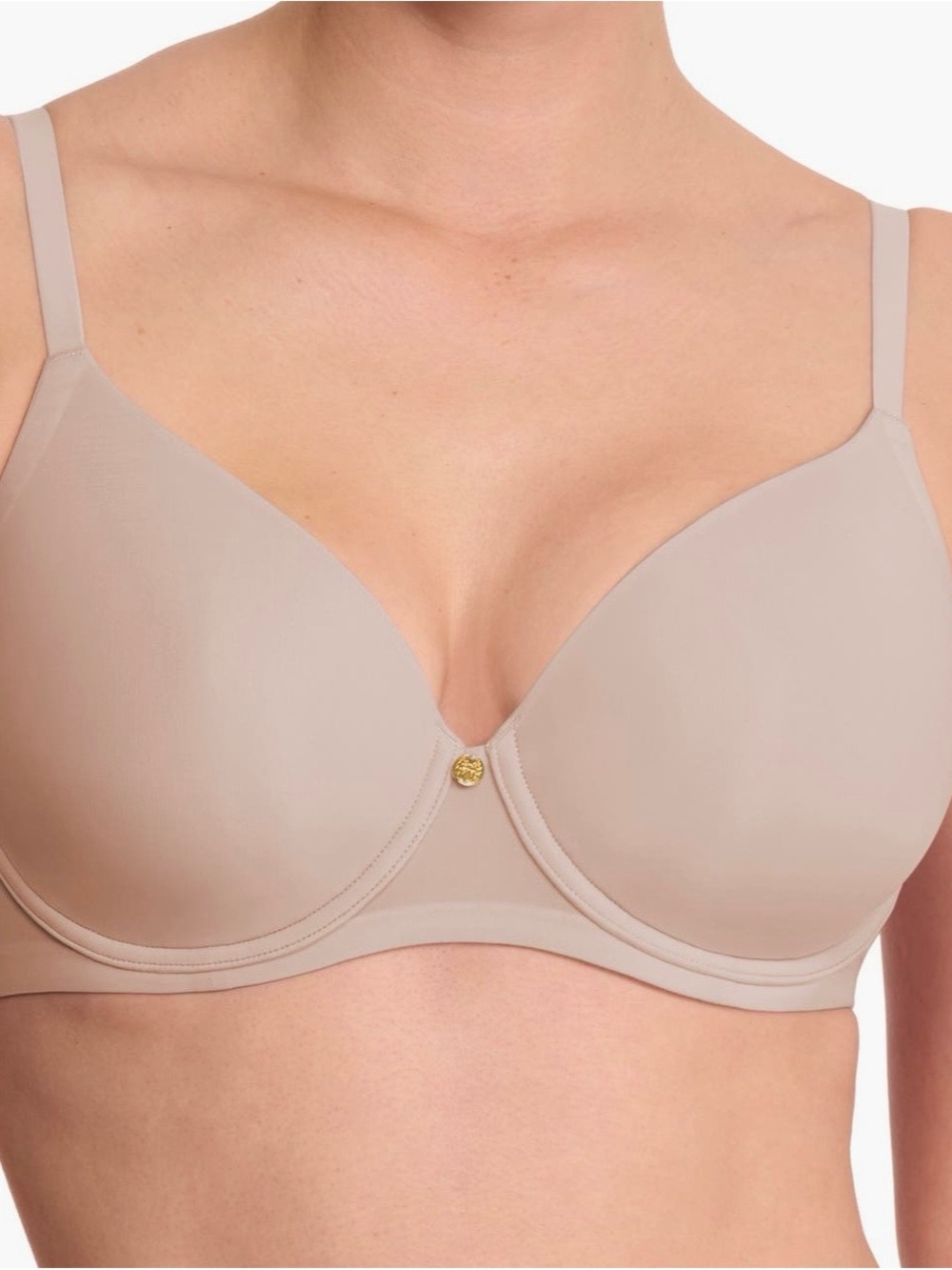 Natori Light Beige T-Shirt Underwire Bra in light mocha size 34G
